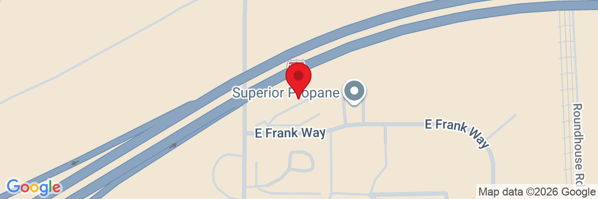 Map showing facility locations