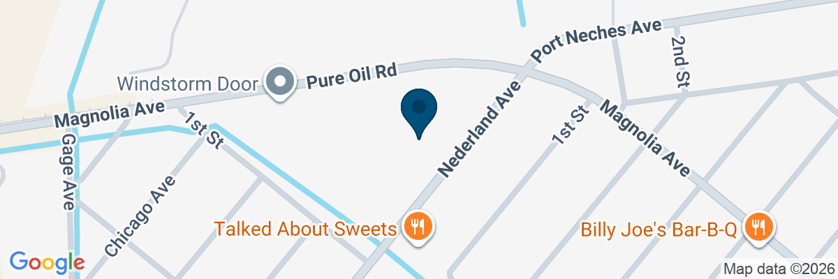 Map showing facility locations