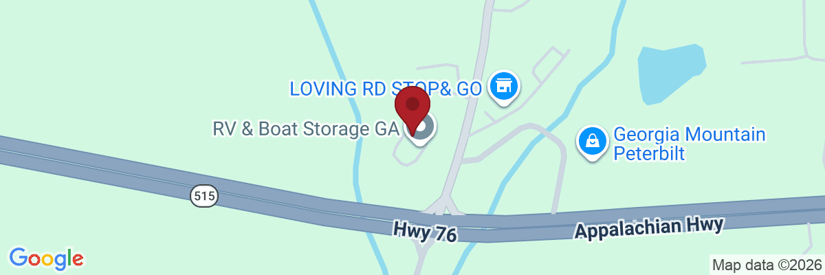 Map showing facility locations