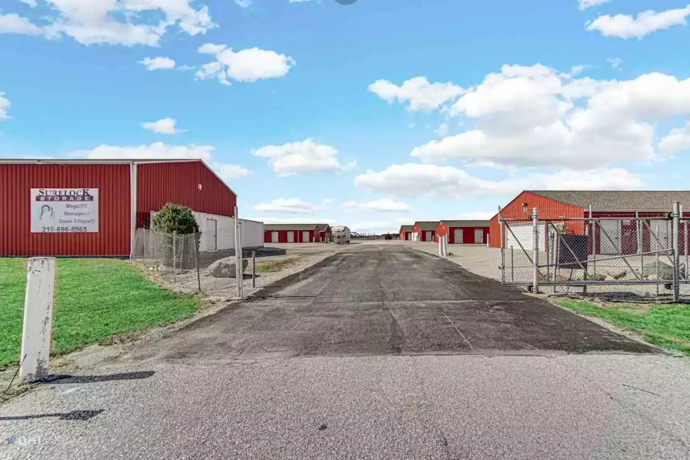 Entrance to Surelock Storage.