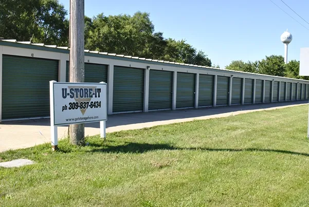 U store it outdoor storage units.