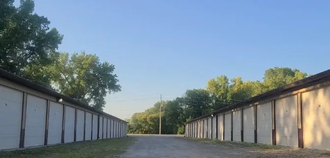 Gravel ground storage facility.