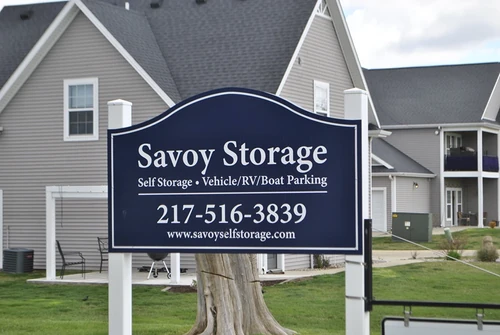 Savoy Self Storage storage facility exterior view