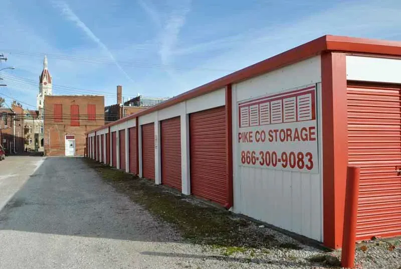 Storage units in Pittsfield, IL.