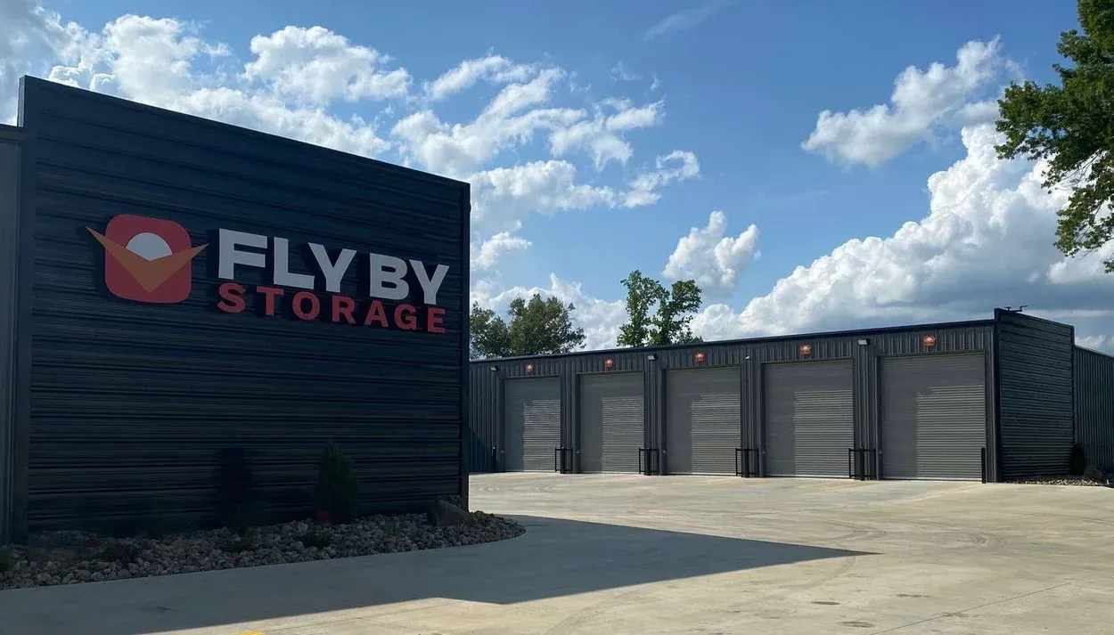Exterior of Fly By Storage