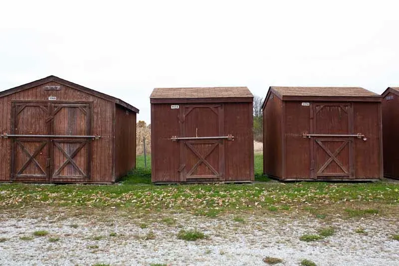 Storage units in Macomb, IL.