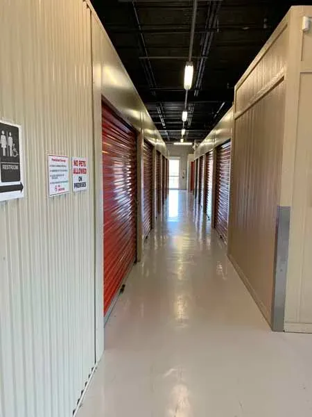 Storage units in Bryan, TX.