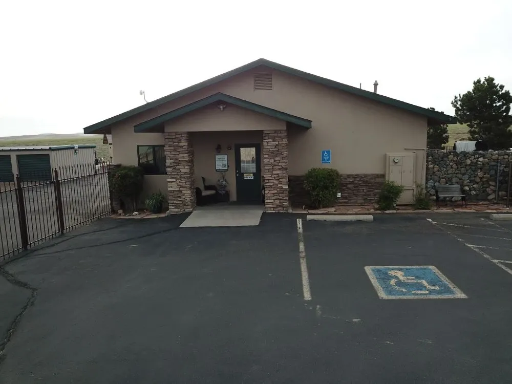 front office of a storage facility