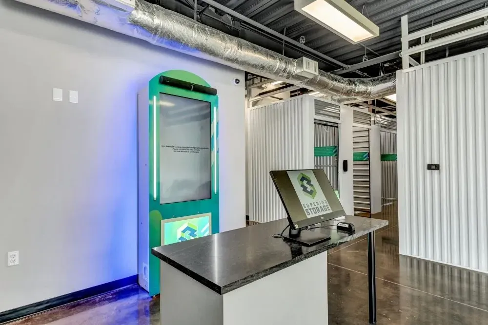 Kiosk at Superior Storage
