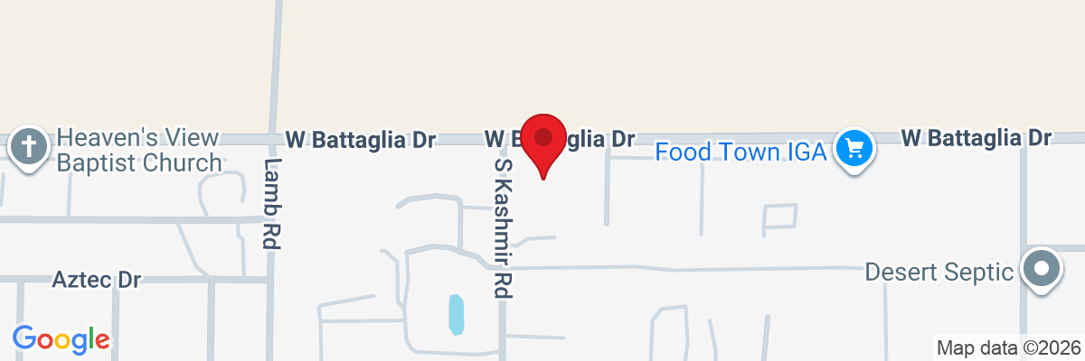 Map showing facility locations