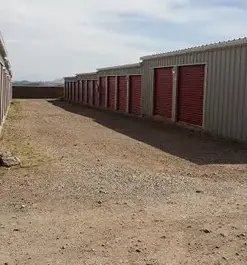 Bisbee outdoor storage units.